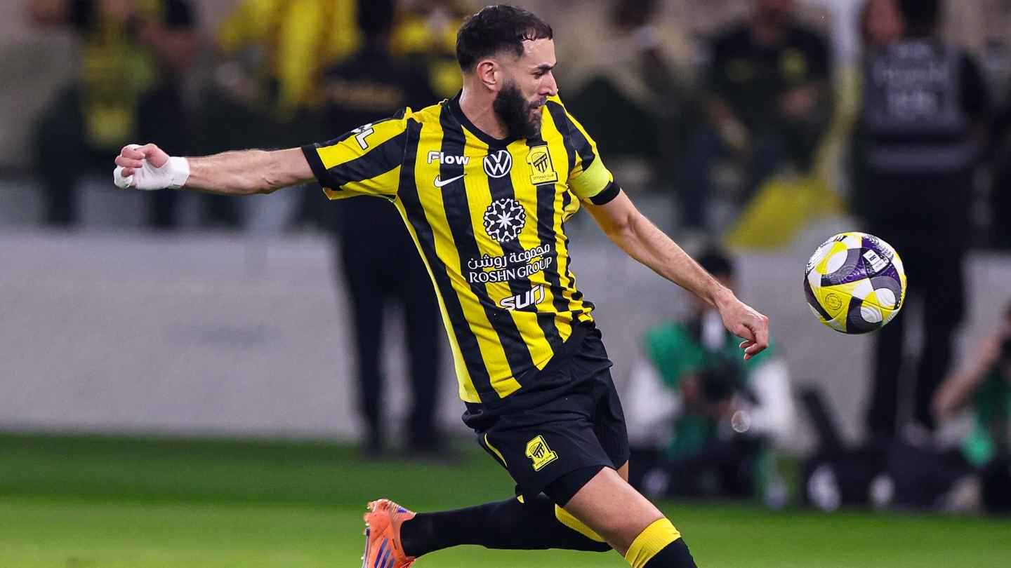 تقييم مذهل لكريم بنزيما بعد الهاتريك في شباك الشباب بكأس الملك السعودي (صورة)