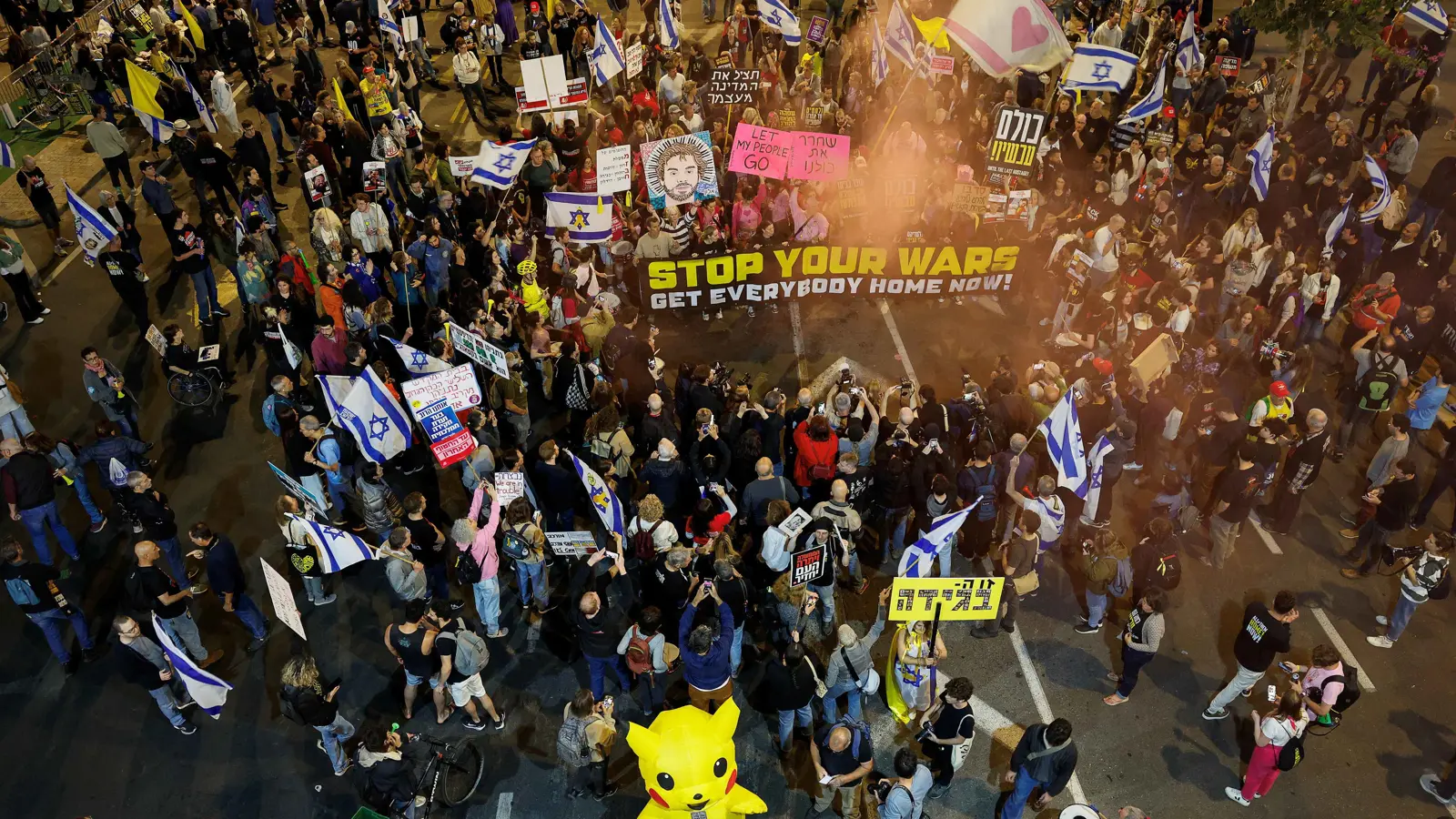 اشتباكات واعتقالات.. مظاهرات حاشدة ضد نتنياهو في تل أبيب (فيديو)