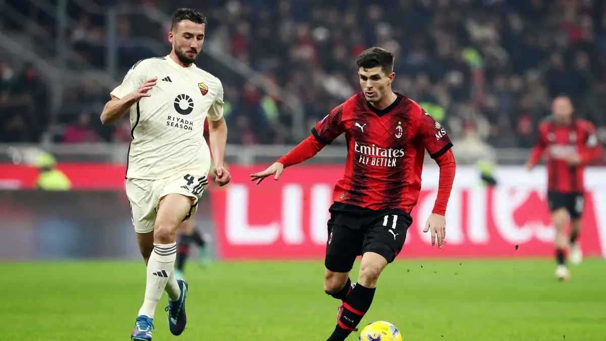 القنوات الناقلة لمباراة ميلان وروما في الدوري الإيطالي