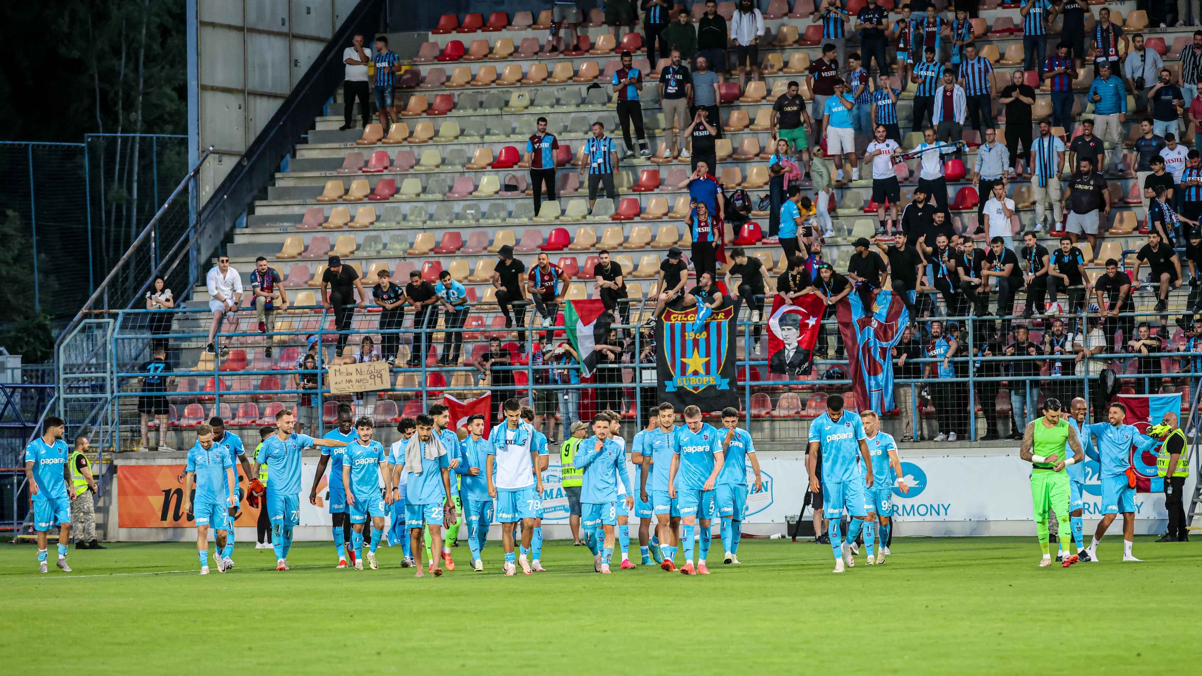 أول أهداف تريزيغيه مع طرابزون سبور في الموسم الجديد (فيديو)