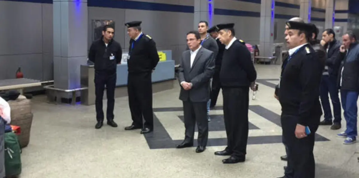 أمن مطار القاهرة يكشف حقيقة الاعتداء على راكب سعودي