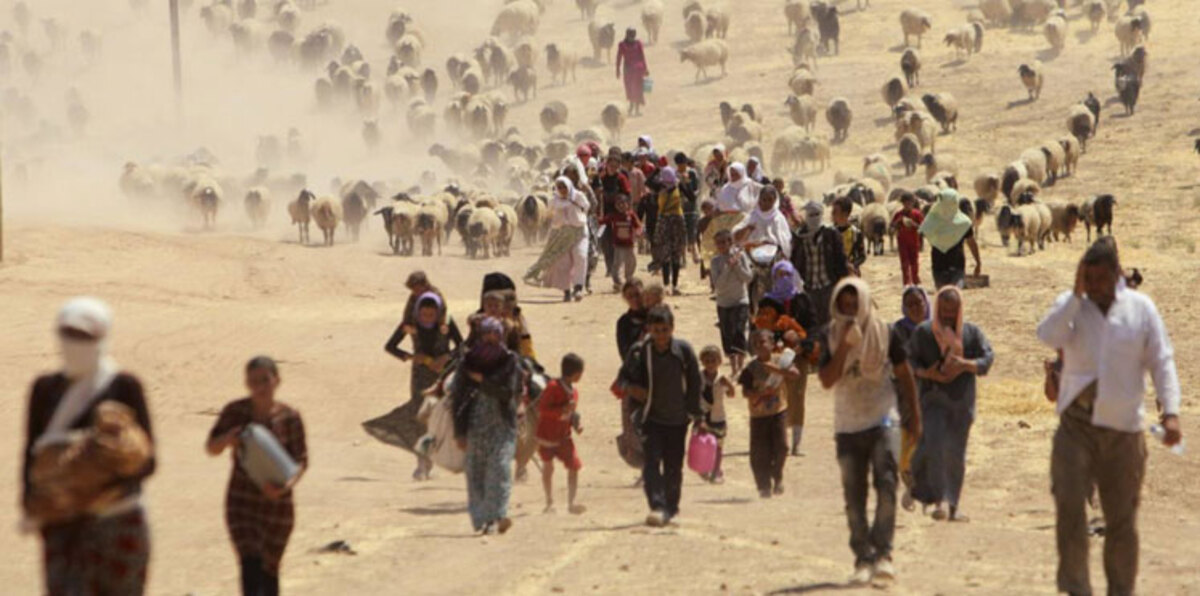 الإيزيديون يحملون حزب البارزاني مسؤولية القتل والسبي على يد داعش