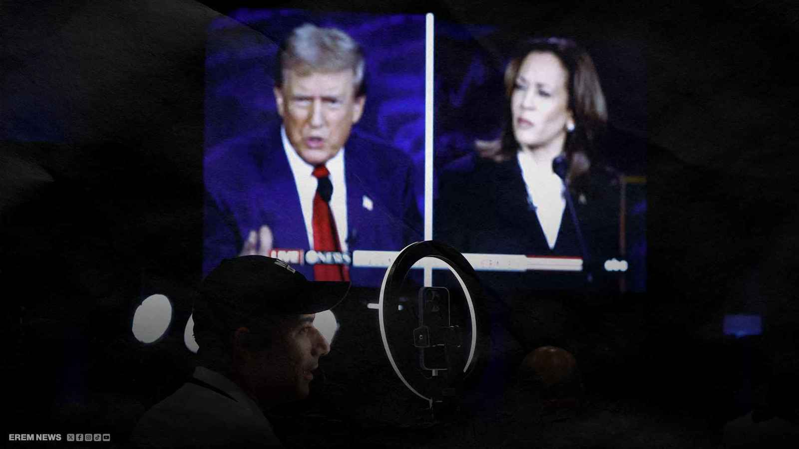 هاريس تفوز بولاية نيويورك وترامب يحسم كانساس ولويزيانا لصالحه