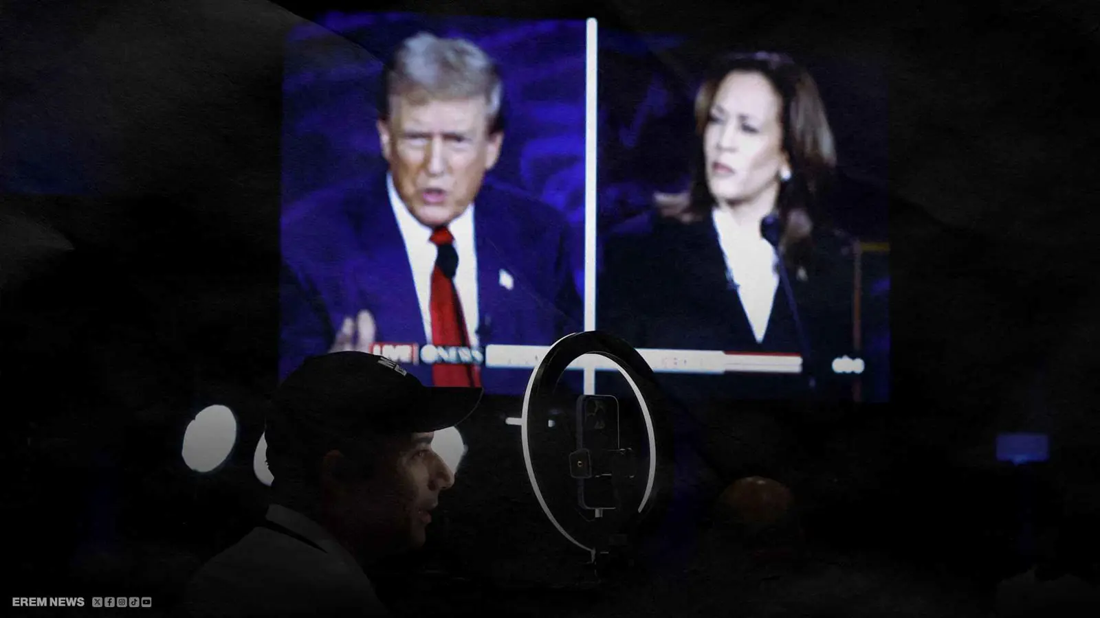 هاريس تفوز بولاية نيويورك وترامب يحسم كانساس ولويزيانا لصالحه