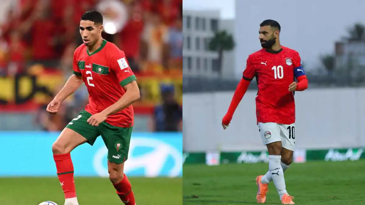 محمد صلاح ينافس أشرف حكيمي على جائزة أفضل لاعب أفريقي لعام 2025