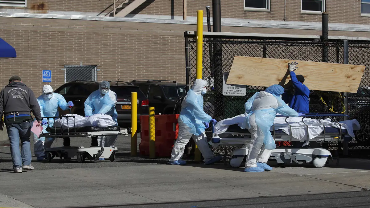 نيويورك تسجل أعلى حصيلة يومية للوفيات بسبب كورونا