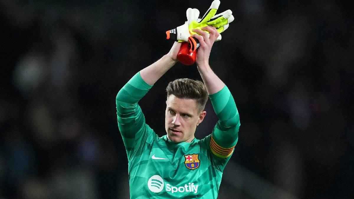 جماهير برشلونة تعاقب تير شتيغن (صورة)