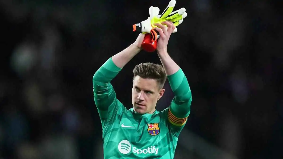 جماهير برشلونة تعاقب تير شتيغن (صورة)