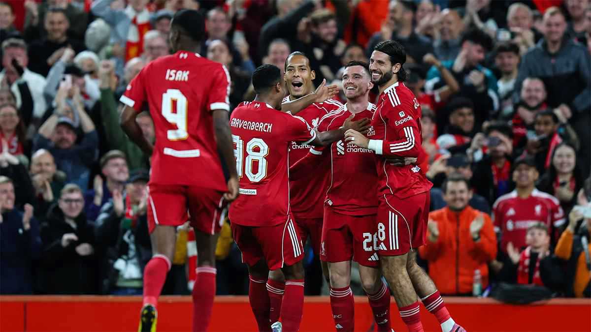 ليس محمد صلاح.. أكثر لاعب أبهر جمهور ليفربول أمام أتلتيكو مدريد