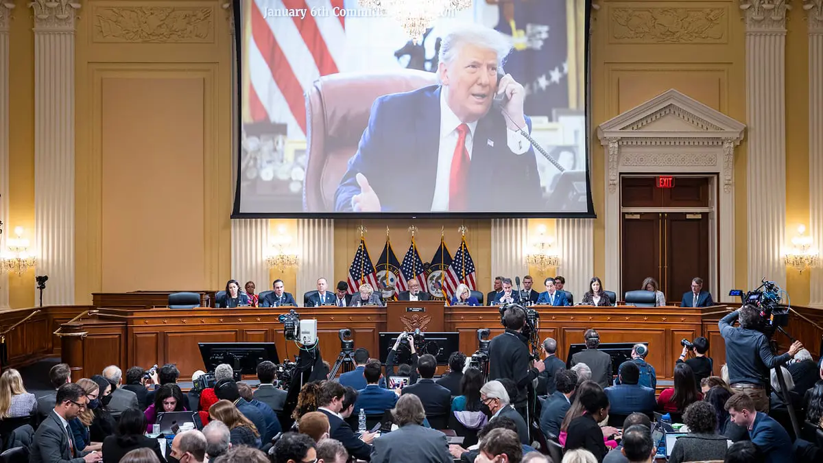 ترامب يتّهم لجنة تحقيق هجوم الكابيتول بالسعي لمنعه من الترشح لانتخابات 2024