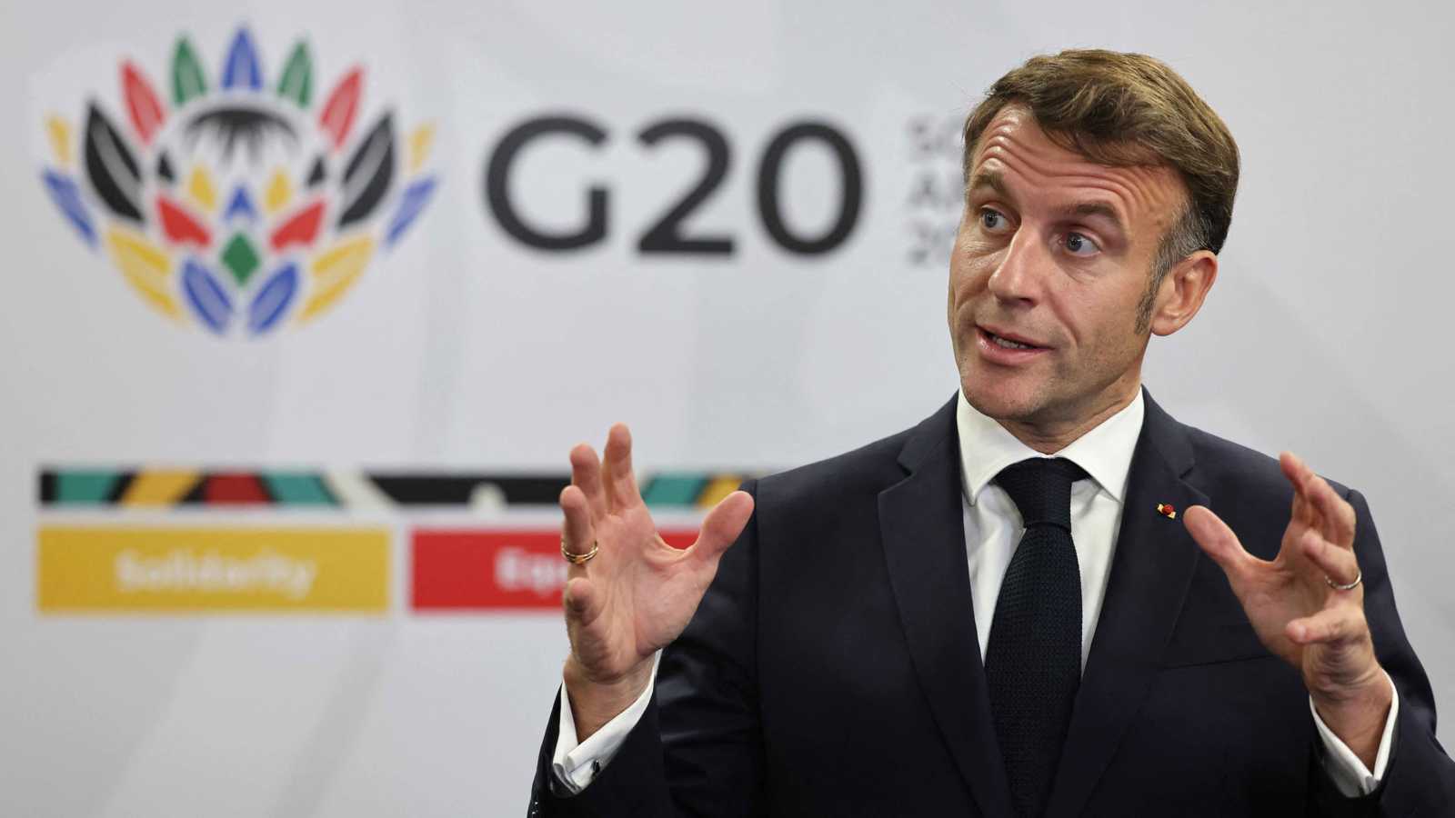 من قمة العشرين.. ماكرون يدعو لعلاقة "هادئة" مع الجزائر