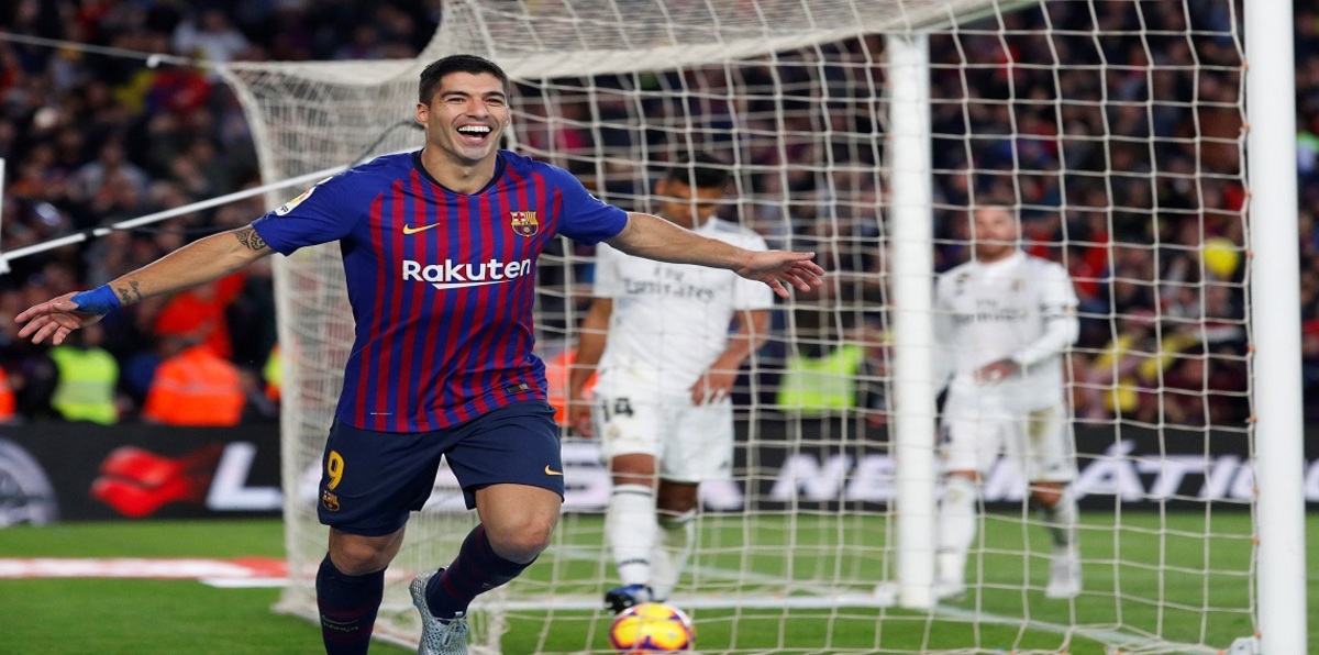 سواريز يرتدي "ثوب ميسي" ويحطم ريال مدريد