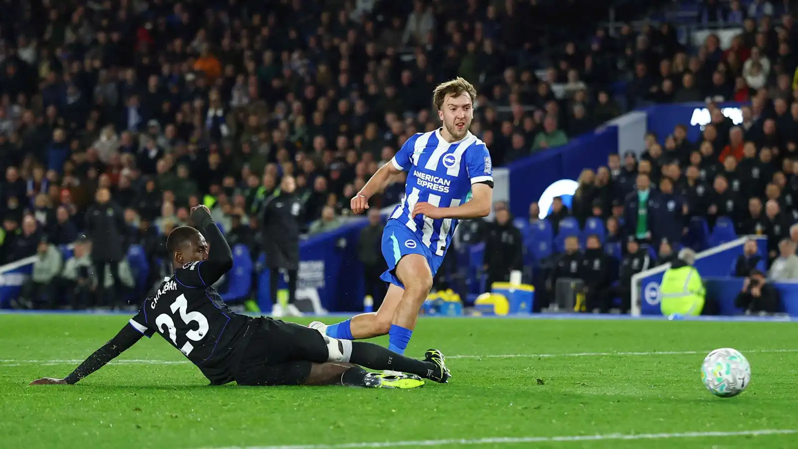 برايتون يقدم هدية غالية إلى ليفربول (فيديو)