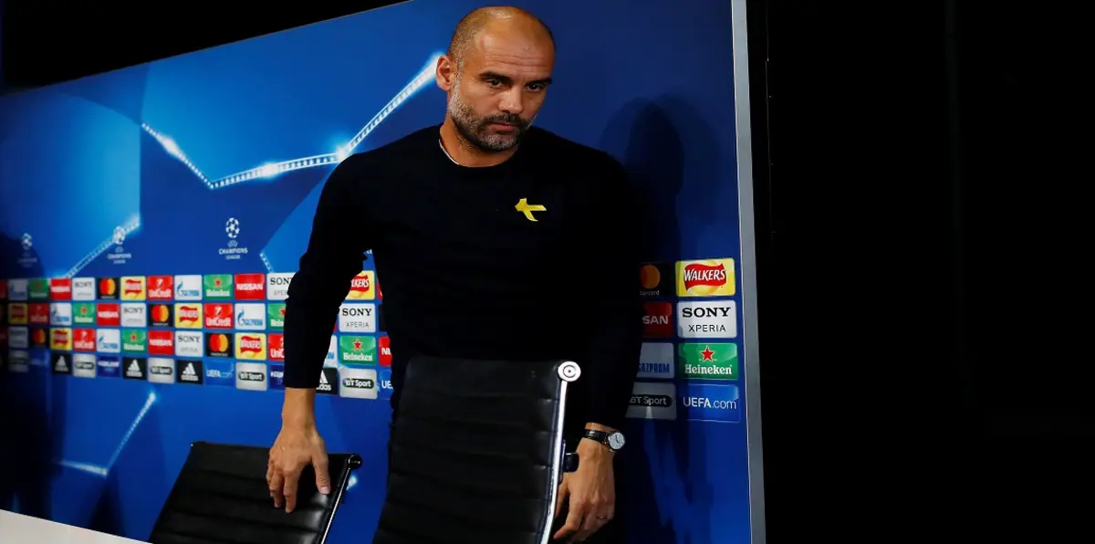 ماذا طلب غوارديولا من لاعبيه قبل مباراة ليفربول ومانشستر سيتي؟