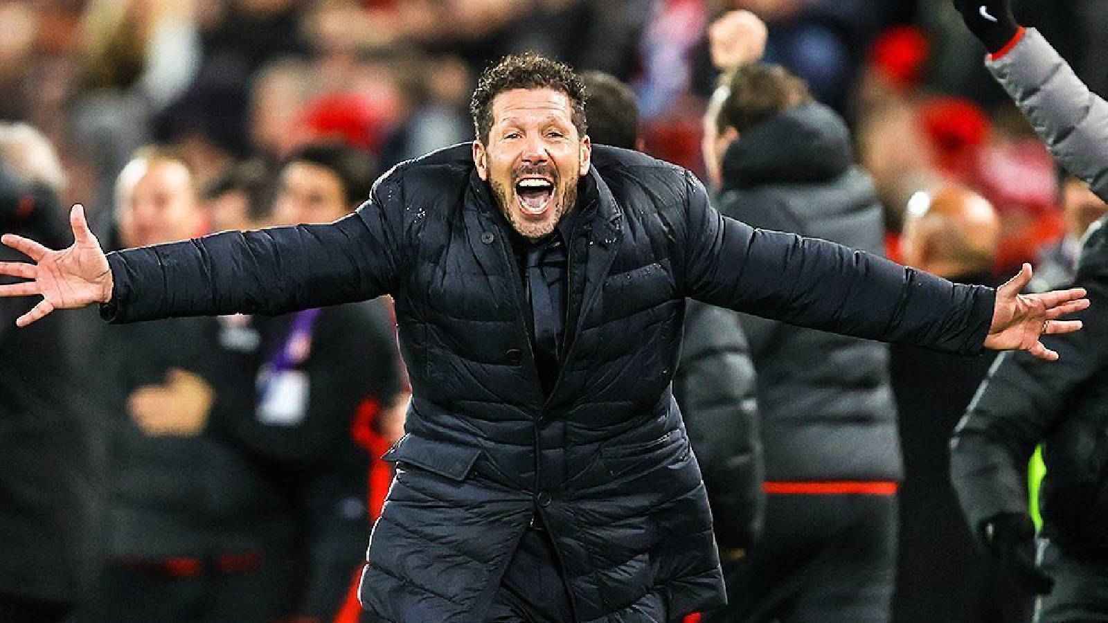 رد فعل جنوني من سيميوني بعد الفوز على برشلونة (فيديو)