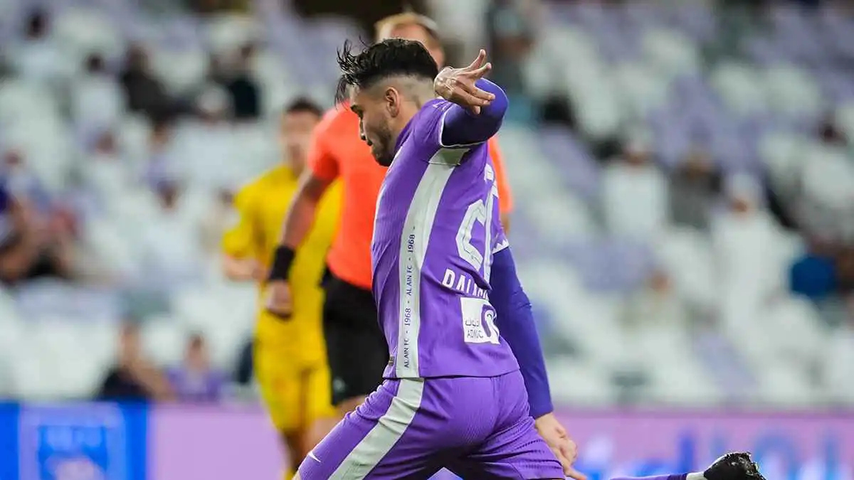 ماتياس بالاسيوس يسجل هدفا خرافيا للعين في شباك الوصل (فيديو)