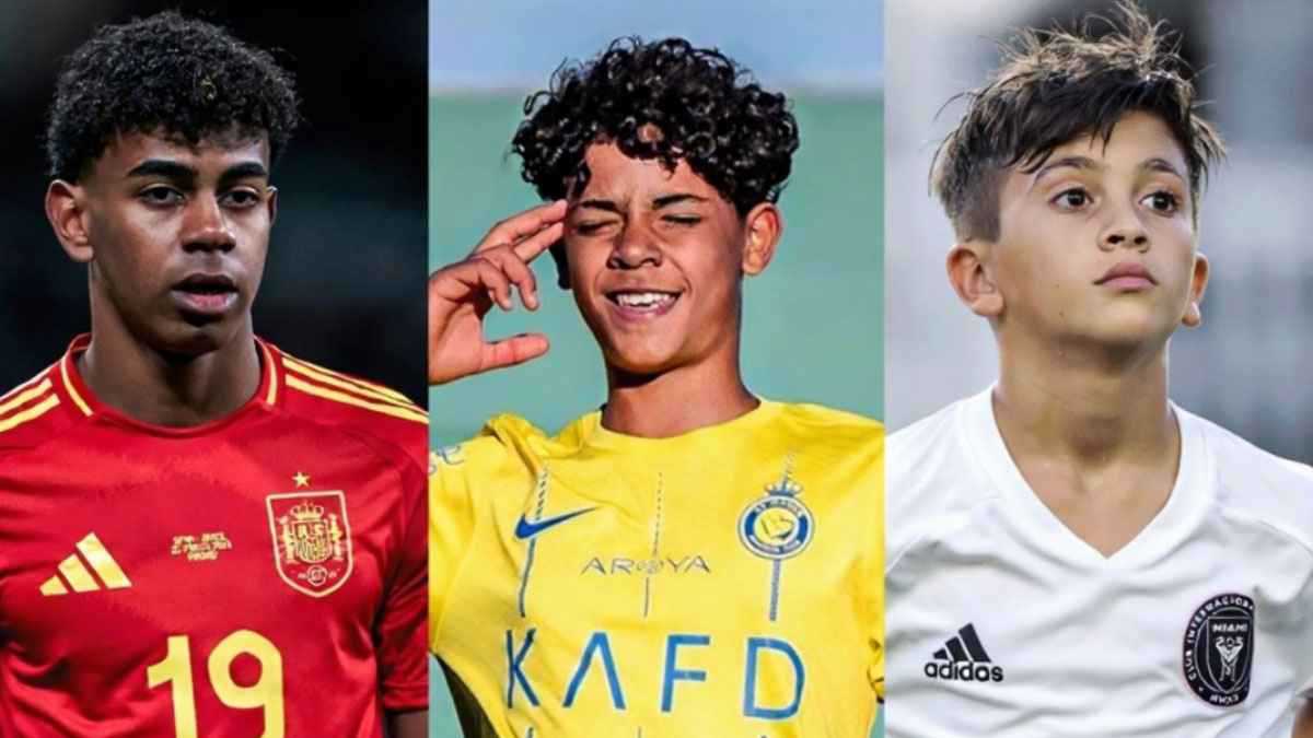 السيناريو الأكثر جنونًا.. هل يلعب كريستيانو جونيور بجوار يامال ونجل ميسي؟