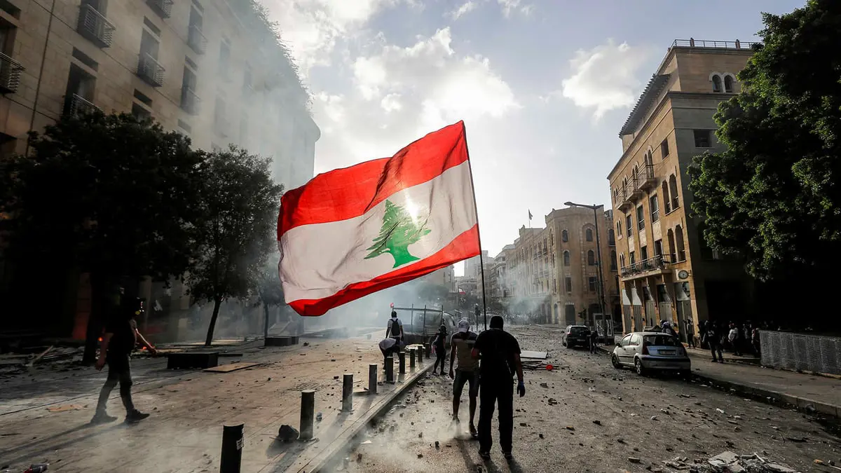 صدام بين أهالي ضحايا انفجار مرفأ بيروت وقوات الأمن اللبنانية‎