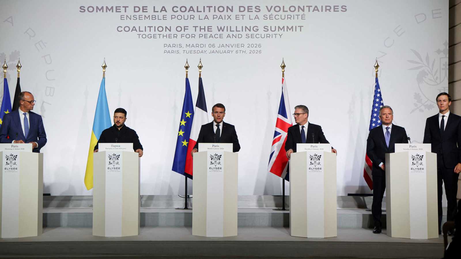 أوكرانيا ترحب بـ "النتائج الإيجابية" لمحادثات باريس