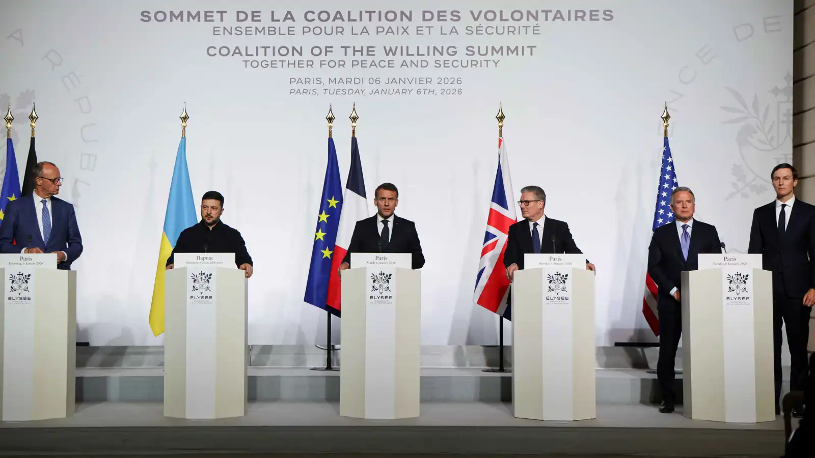 أوكرانيا ترحب بـ "النتائج الإيجابية" لمحادثات باريس