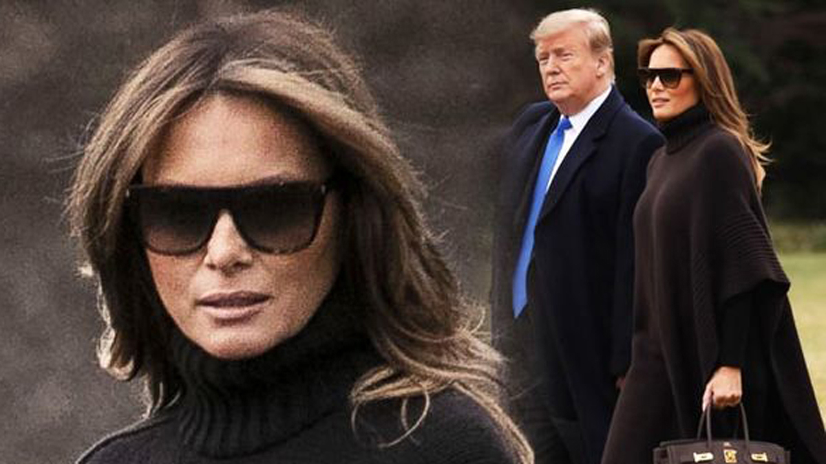أين ذهبت ميلانيا ترامب بعد إعلان حالة الطوارئ الوطنية؟