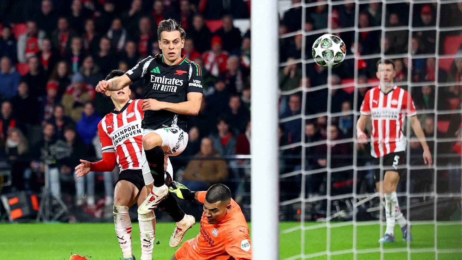 7 أهداف.. آرسنال يحقق رقما جنونيا في دوري أبطال أوروبا