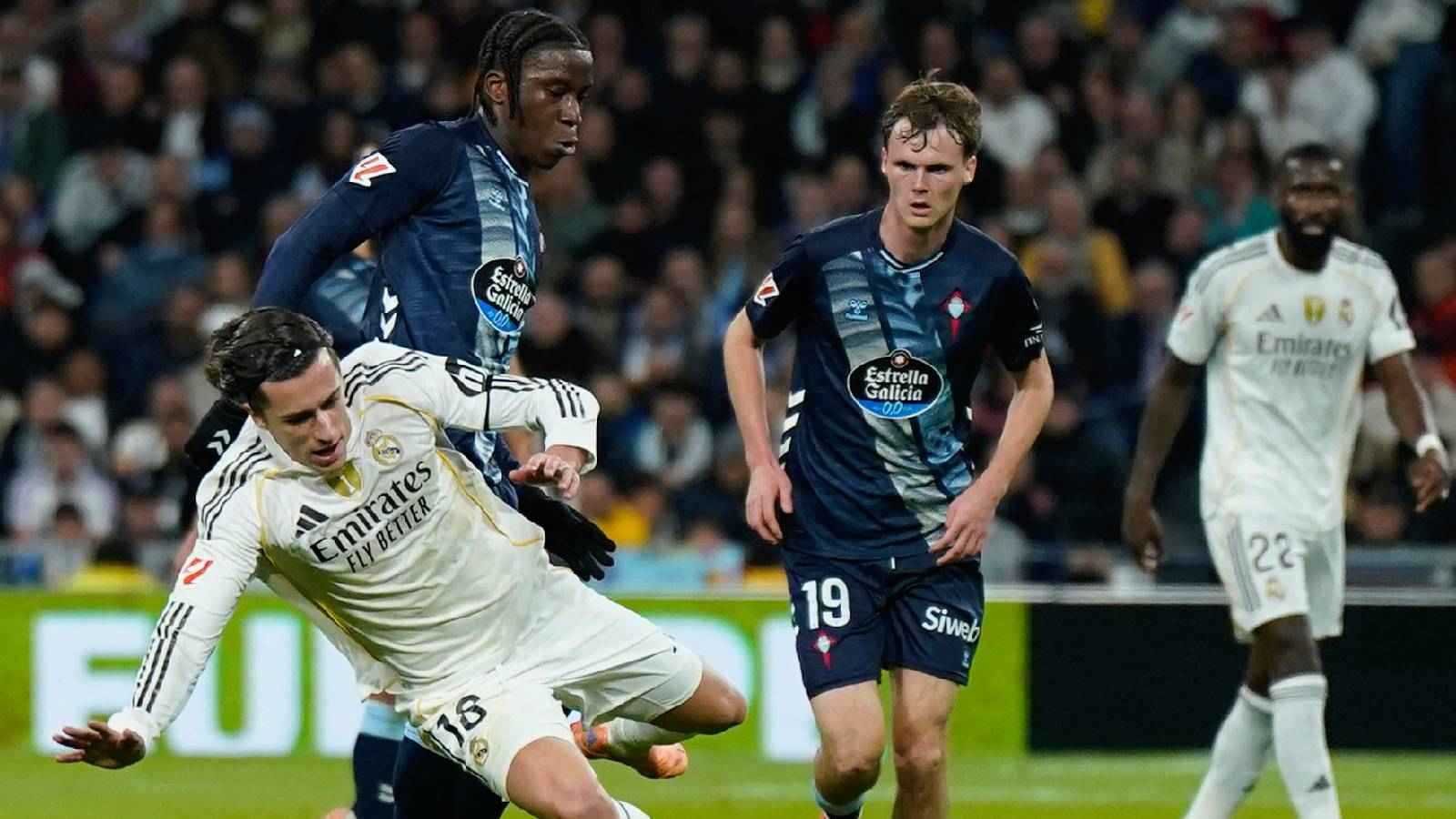 وسط جدل تحكيمي.. ريال مدريد يسقط أمام سيلتا فيغو في الدوري الإسباني (فيديو)