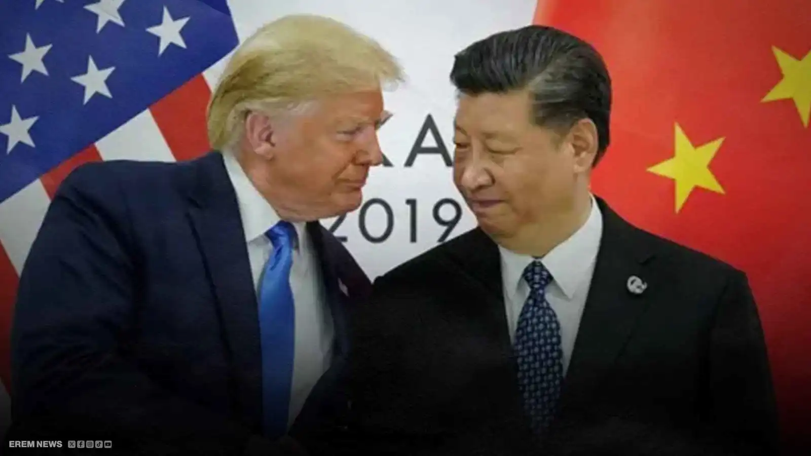 وجه شي اختفى خلال حديث ترامب في لقطة أشعلت مواقع التواصل (فيديو إرم)