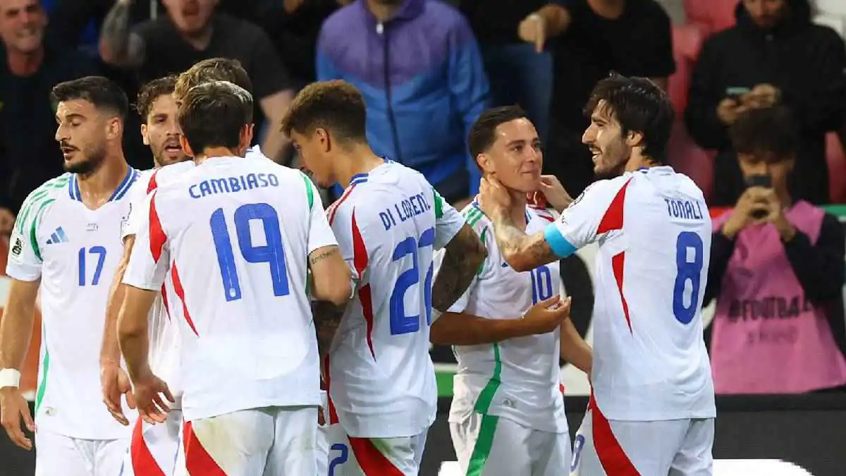 إسرائيل ضد إيطاليا.. ملخص ونتيجة وأهداف خماسية الآزوري (فيديو)