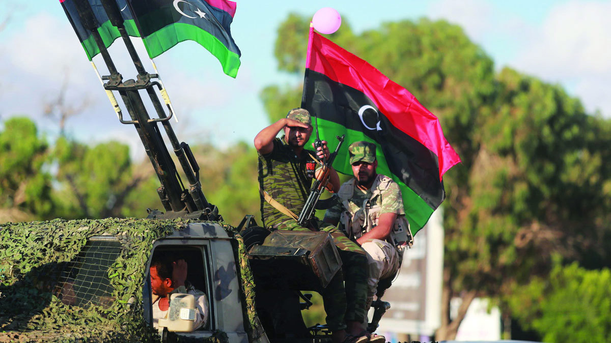 خريطة جديدة.. الجيش الليبي يسيطر على 94% من ليبيا (صورة)