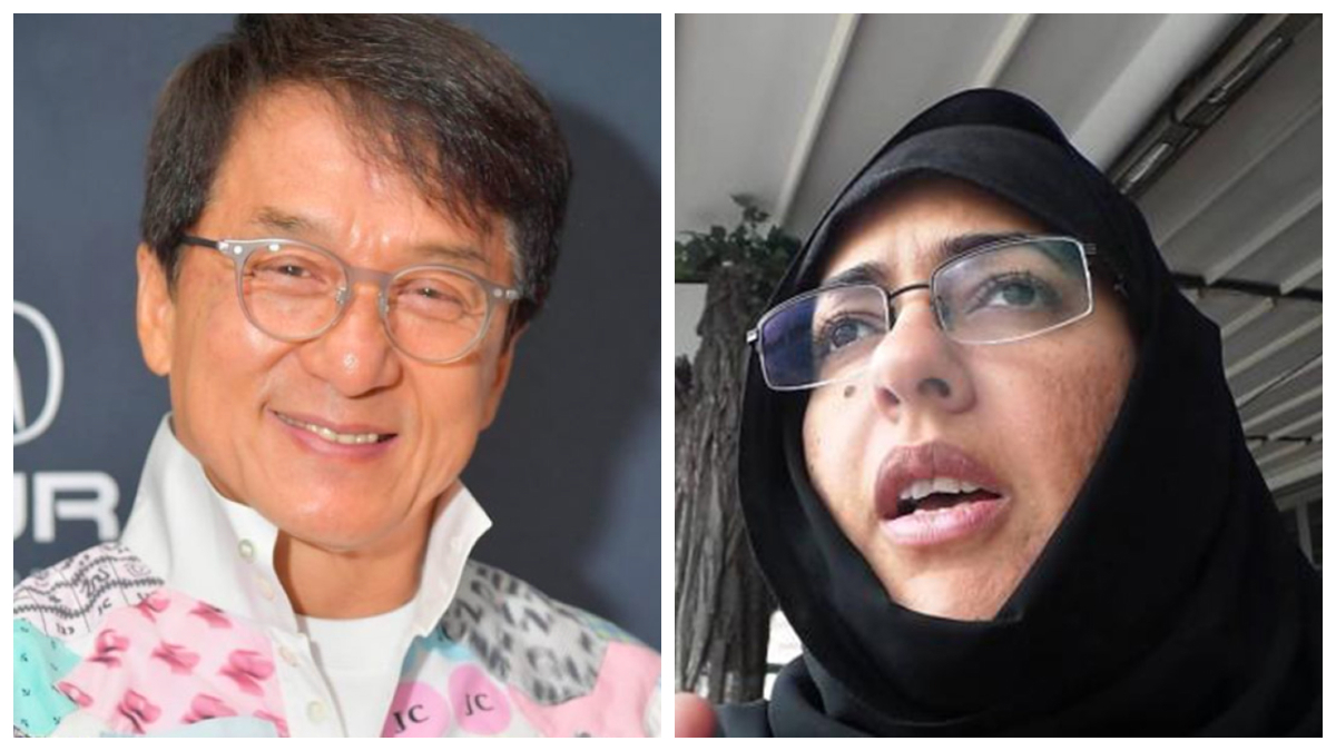 الكويتية سلوى المطيري تسخر من جاكي شان بسبب "كورونا"