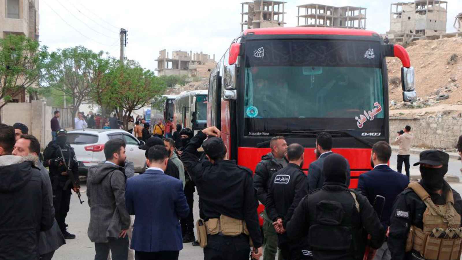 سوريا.. تبادل أسرى حيي "الشيخ مقصود والأشرفية" وحكومة دمشق (صور)