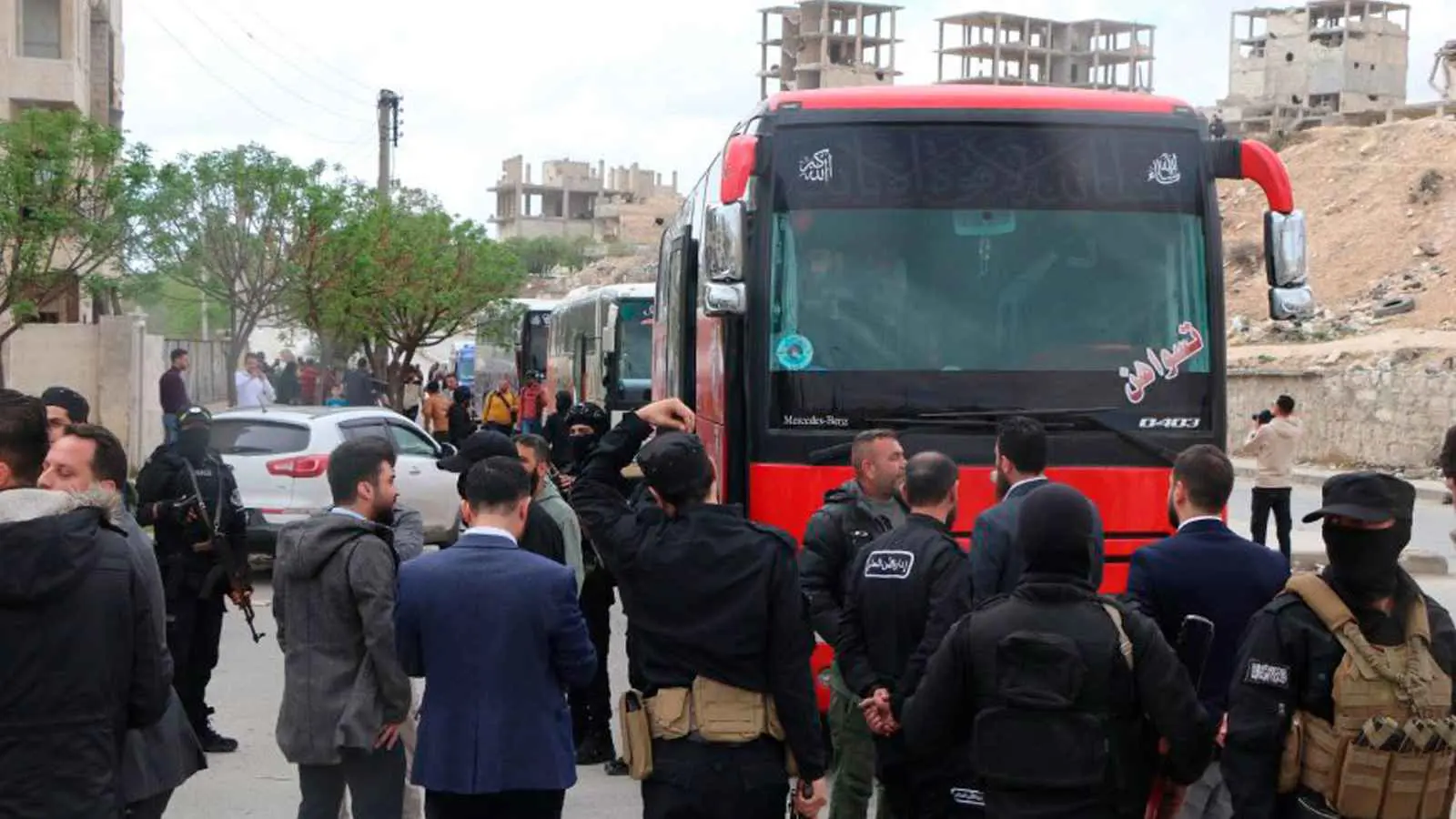 سوريا.. تبادل أسرى حيي "الشيخ مقصود والأشرفية" وحكومة دمشق (صور)