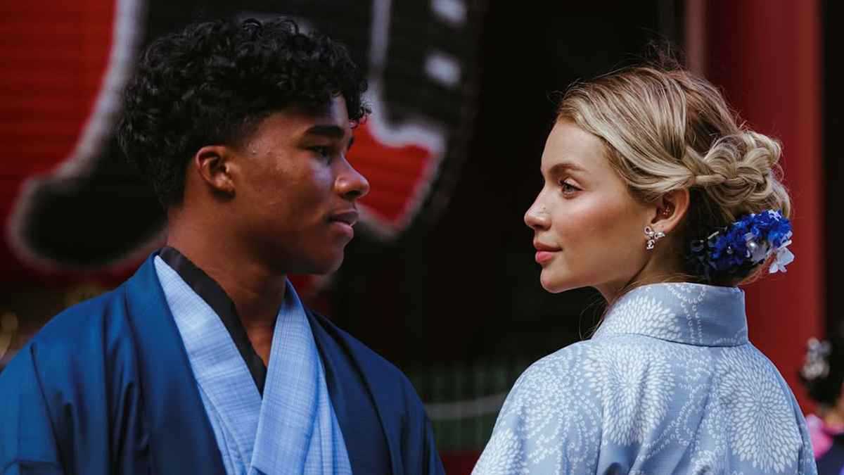 3 صور رائعة لنجم ريال مدريد إندريك وصديقته بالزي الياباني (شاهد)