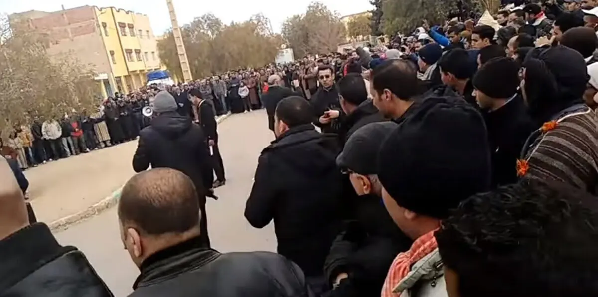 تجدد الاحتجاجات في "أوطاط الحاج" المغربية.. والسكان يمهلون الحكومة أسبوعًا (فيديو)