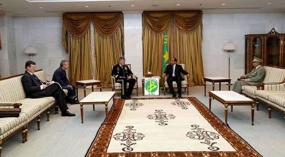 "أفريكوم" تشجع موريتانيا على التعاون العسكري بينهما