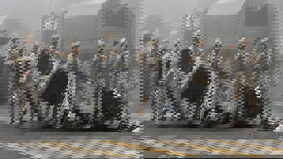 الصين تشيد بقمع المتظاهرين في كازاخستان وبوتين يناقش الوضع مع توكاييف