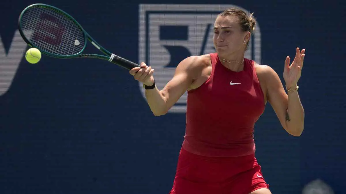 سابالينكا وبيغولا تتنافسان على لقب بطولة سينسيناتي للتنس