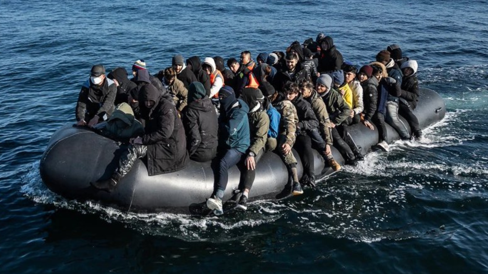 قارب هجرة. (أرشيف)