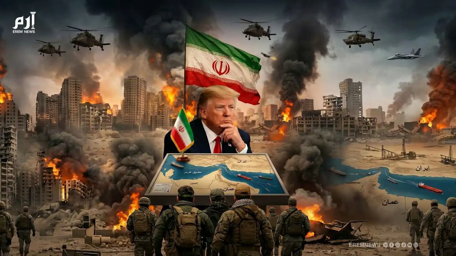 كيف يريد ترامب إنهاء الحرب ضد إيران "حقاً"؟ (فيديو إرم)
