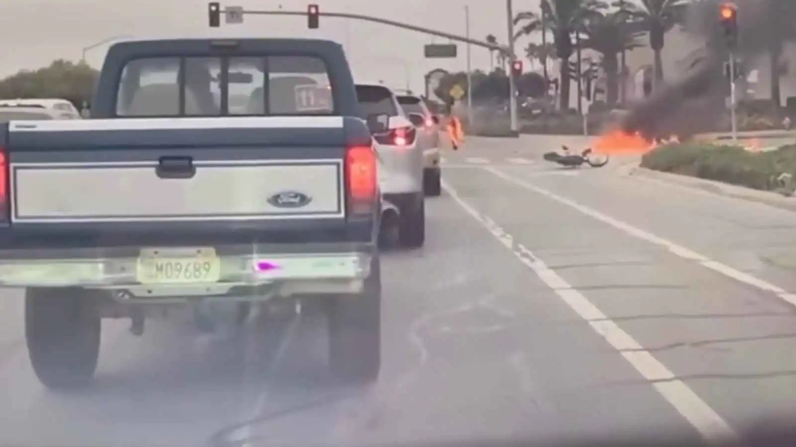 صورة من الحادث