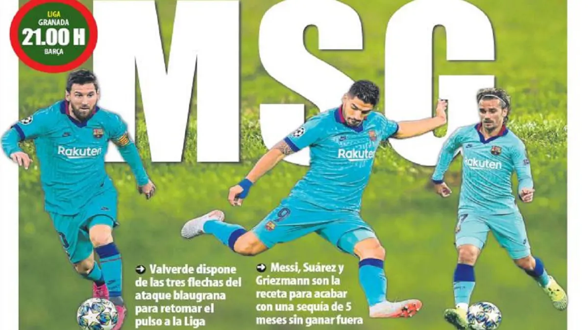 عناوين الصحف الرياضية العالمية.. GSM يدعم برشلونة ضد غرناطة وقمة ميلان وإنتر ميلان (صور)