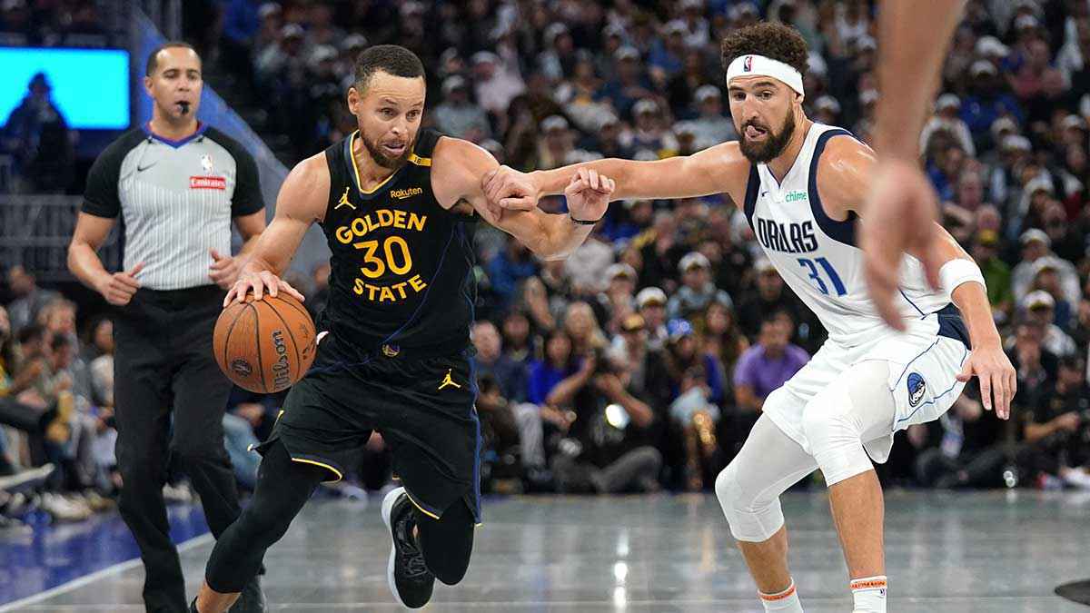 كري يفسد عودة تومسون لسان فرانسيسكو في فوز وريورز على مافريكس