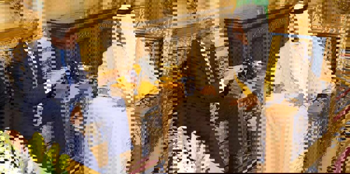 الملك سلمان يستقبل كيري بعد ساعات من ختام "رعد الشمال"