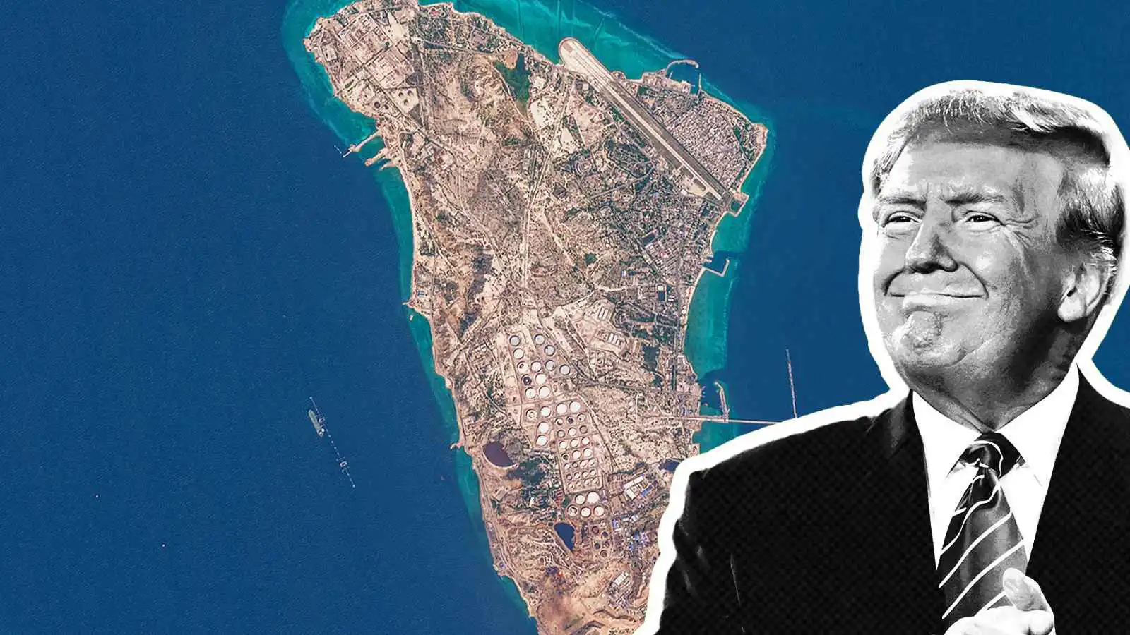 ترامب وجزيرة خرج