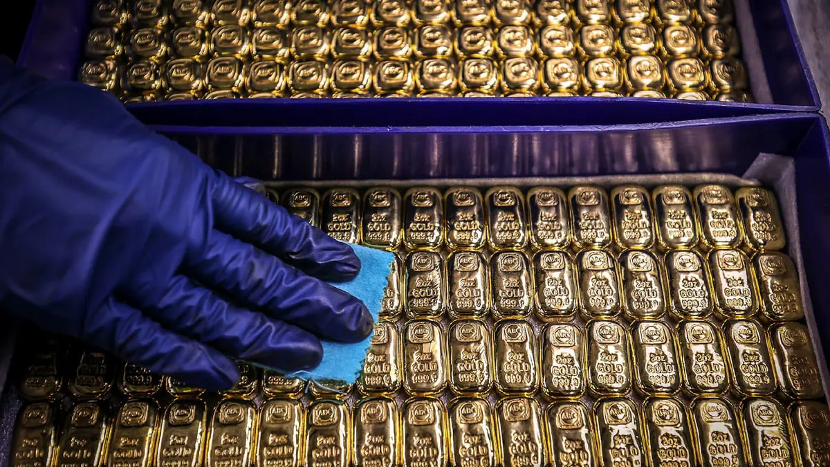 الذهب يلامس أعلى مستوى في أكثر من أسبوع