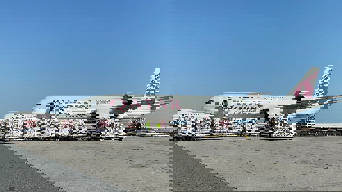 الخطوط القطرية تستأنف الشحن الجوي إلى الصين‎