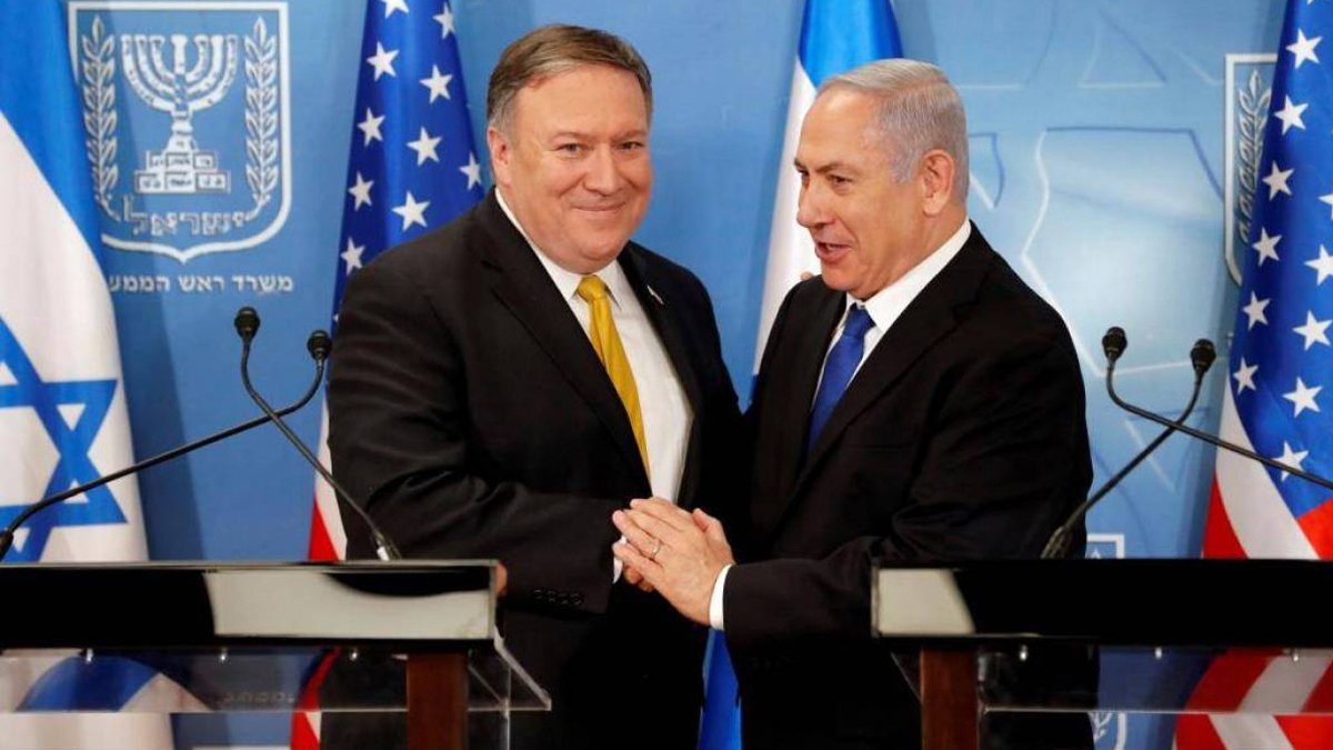 بومبيو يطمئن إسرائيل بتأكيده استمرار التصدي لإيران