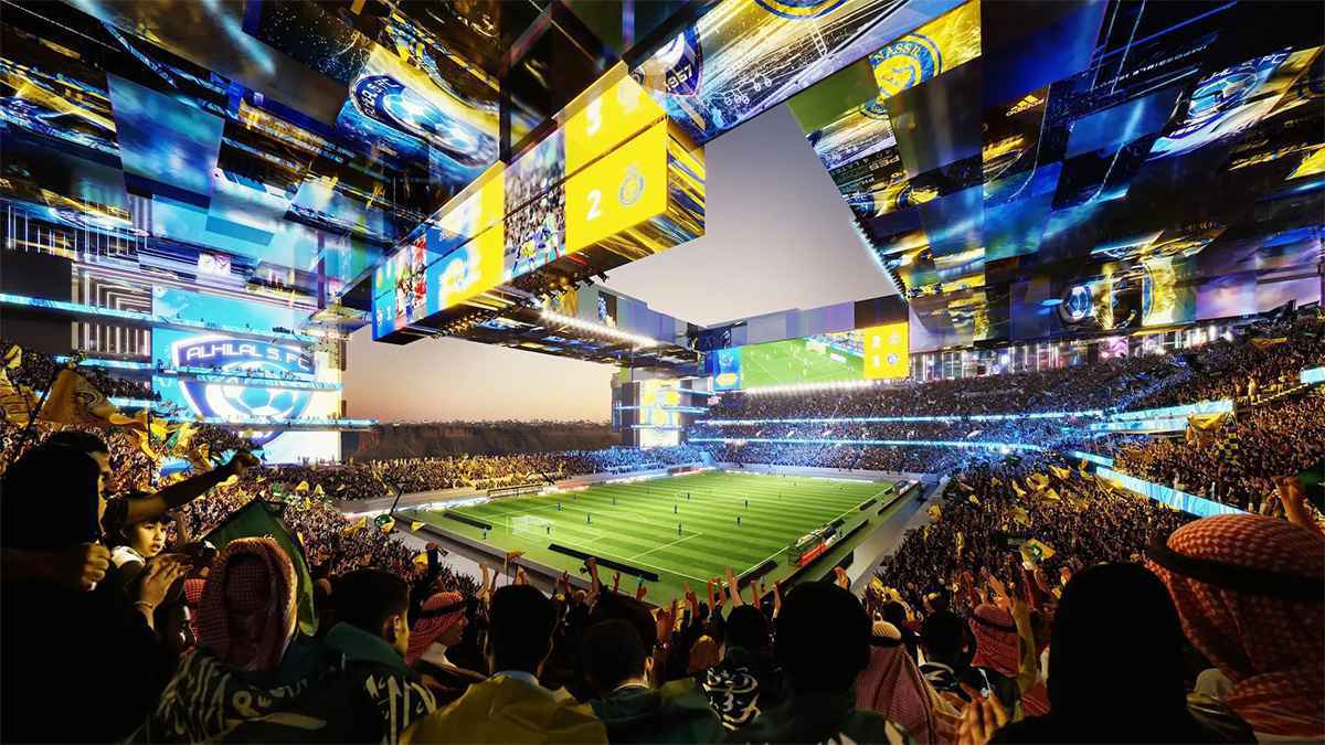 أرضية متحركة وشاشة عملاقة.. داخل ملعب الأمير محمد بن سلمان الخاص بمونديال 2034