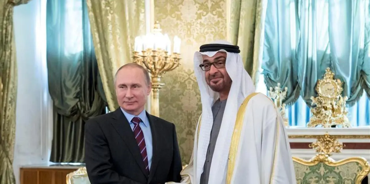 بوتين يبحث مع محمد بن زايد التعاون لضمان استقرار الشرق الأوسط